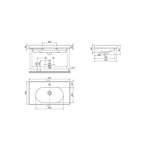 Venice 80 bela talna | Kopalniška omarica | E-shop.si