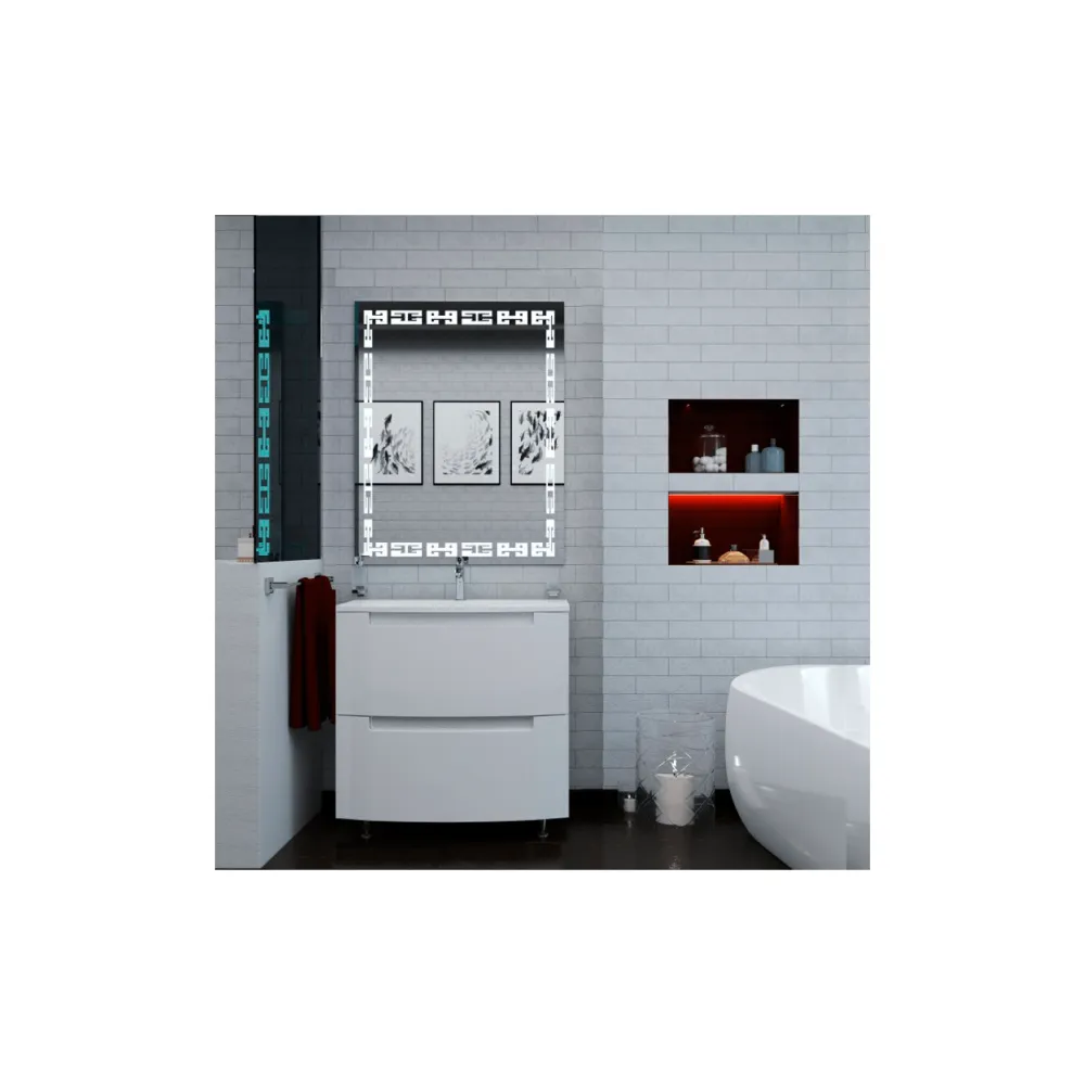 Headway 80 talna omarica z umivalnikom | Kopalniško pohištvo | E-shop.si