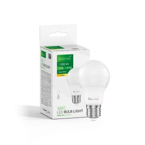 GREEN TECH LED bulb Green Tech 10W, 3000K, E27, A60, Flux: 1000 lm, IP40, Epistar chip - BLX-6111
