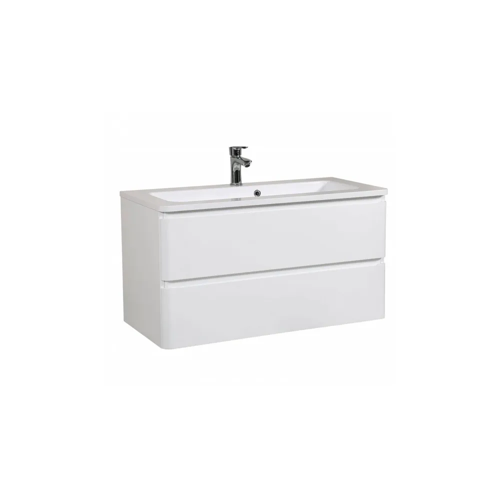 Akcent 100 Wall-Mounted Vanity | Bathroom | E-shop.si