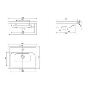 Vintag 60 Alikante | Wall-Mounted Cabinet | E-shop.si