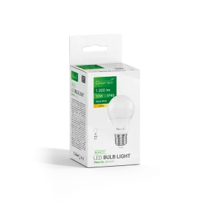 GREEN TECH LED bulb Green Tech 10W, 3000K, E27, A60, Flux: 1000 lm, IP40, Epistar chip - BLX-6111