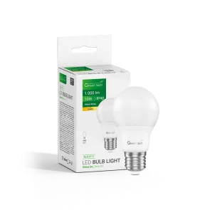 GREEN TECH LED bulb Green Tech 10W, 4000K, E27, A60, Flux: 1000 lm, IP40, Epistar chip - BLX-6112