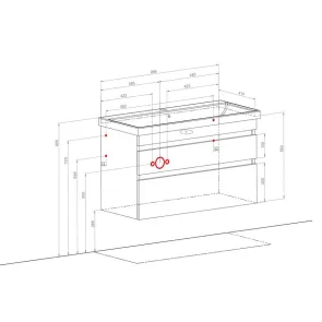 Vintag 100 Sevilla | Bathroom furniture | E-shop.si
