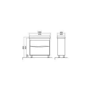 Alfa 100 omarica | Kopalniško pohištvo | E-shop.si