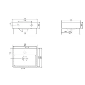 Akcent 37 Wall-Mounted Vanity | Bath Furniture | E-shop.si