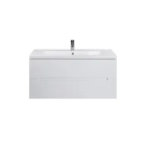 Oktavio 100 wall-mounted sink cabinet | Bathroom | E-shop.si