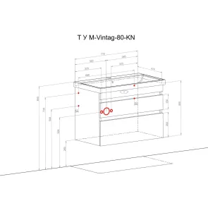 Vintag 80 White Wall-Mounted Cabinet | Bathroom Furniture | E-shop.si