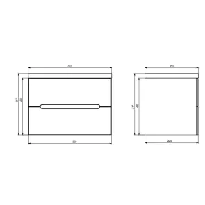 Oktavio 70 Cabinet | Bathroom Furniture | E-shop.si
