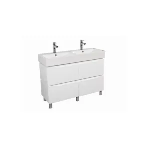 Venice 120 bela talna omarica | Kopalniško pohištvo | E-shop.si