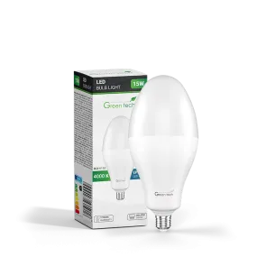 GREEN TECH LED žarnica Green Tech 15W, 4000K, E27, B65, Flux: 1500 lm, IP40, Epistar čip - BLX-6153