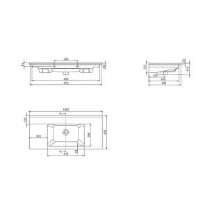 Loft Iron Nero Moras 100 | Wall-mounted vanity | E-shop.si