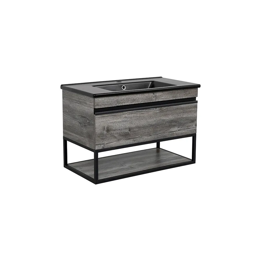 Loft Iron Nero Moras 85 | Bathroom cabinet | E-shop.si