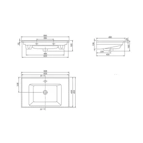 Loft Iron Nero Moras 65 | Wall-mounted bath cabinet | E-shop.si