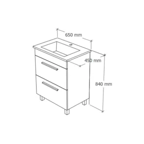 Attic 65 Vanity | Bathroom Furniture | E-shop.si