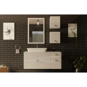 Star 115 vanity with sink | Bathroom furniture | E-shop.si