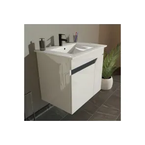 Vision 60 Grey | Wall-mounted bathroom cabinet | E-shop.si