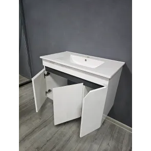 Vision 80 Grey | Stenska omarica z umivalnikom | E-shop.si