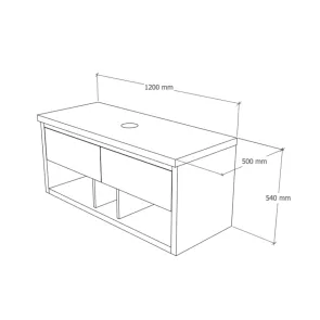 Stone 120 Rustik Cabinet | Bath Furniture | E-shop.si