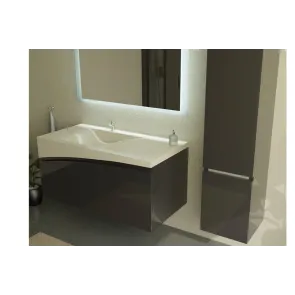 Smirna 120 Anthracite Sink Cabinet | Bathroom | E-shop.si