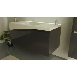 Smirna 120 Anthracite Sink Cabinet | Bathroom | E-shop.si