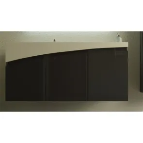 Smirna 120 Anthracite Sink Cabinet | Bathroom | E-shop.si