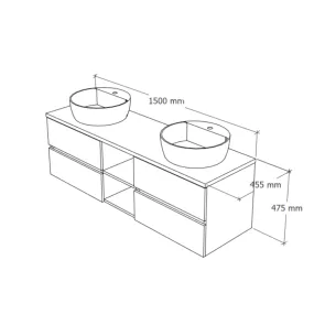 Oval Twin 150 | Bathroom furniture | E-shop.si