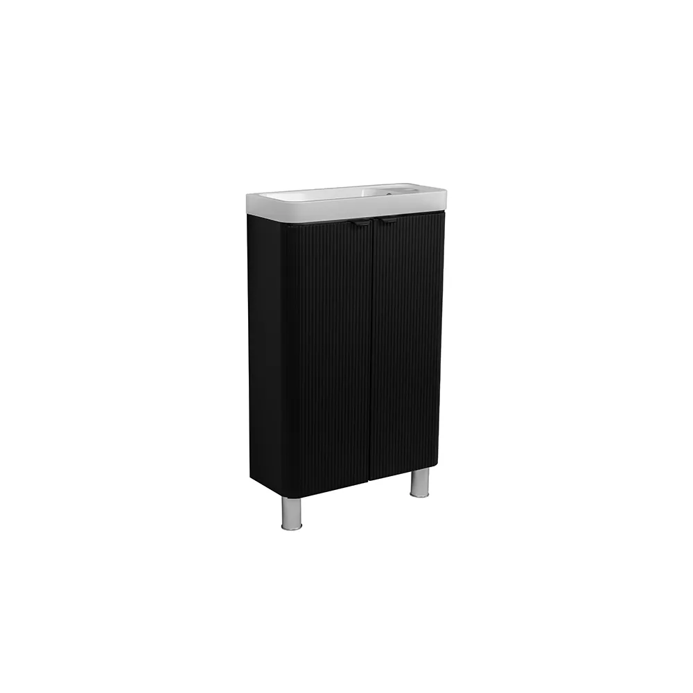 Frost 50 Black floor-standing vanity | Bathroom | E-shop.si