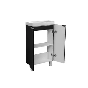 Frost 50 Black floor-standing vanity | Bathroom | E-shop.si