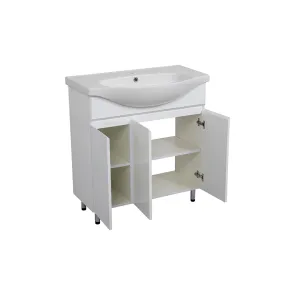 Leo 80 Floor-Standing Vanity | Bathroom Furniture | E-shop.si