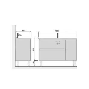Baki 120 UNI | Sink Cabinets | E-shop.si