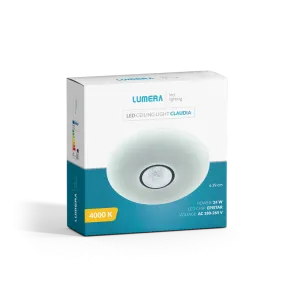 LUMERA LED ceiling light Lumera Lighting Claudia, 24W, 4000K, diameter 39 cm