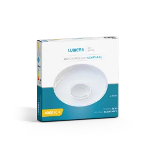 LUMERA LED stropna svetilka Lumera Lighting Claudia, 36W, 4000K, premer 49 cm - CLAUDIA-XL