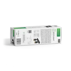 Stropni reflektor GU10 – komplet 2 reflektorja + 4 LED žarnice, črna