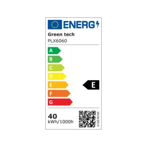 GREEN TECH LED panel Green tech 595 x 595 x 30 mm 40W, 3 CCT, 130lm/W, Philips driver - PLX6060