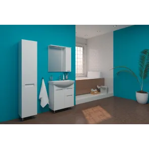 Quadro 70 R ogledalo z omarico|Kopalniško pohištvo|E-shop.si