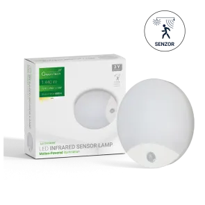 GREEN TECH LED stropna svetilka s senzorjem Green Tech 16W, 4000K, premer 25cm - CLS-71B-16W-NW