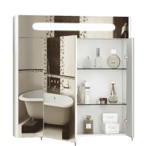 Paris 80 LED Mirror Cabinet | Bathrooms | E-shop.si