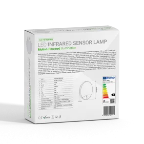 GREEN TECH LED stropna svetilka s senzorjem Green Tech 16W, 4000K, premer 25cm - CLS-71B-16W-NW