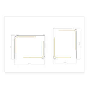 LED Mirror Fantazija 90 | Mirrors | E-shop.si