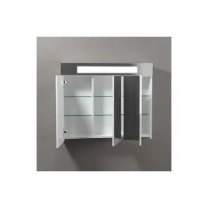 Lux 90 LED Mirror with Cabinet | Mirror Cabinets | E-shop.si
