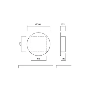 Barselona 70 Vanity Mirror | Bathroom | E-shop.si