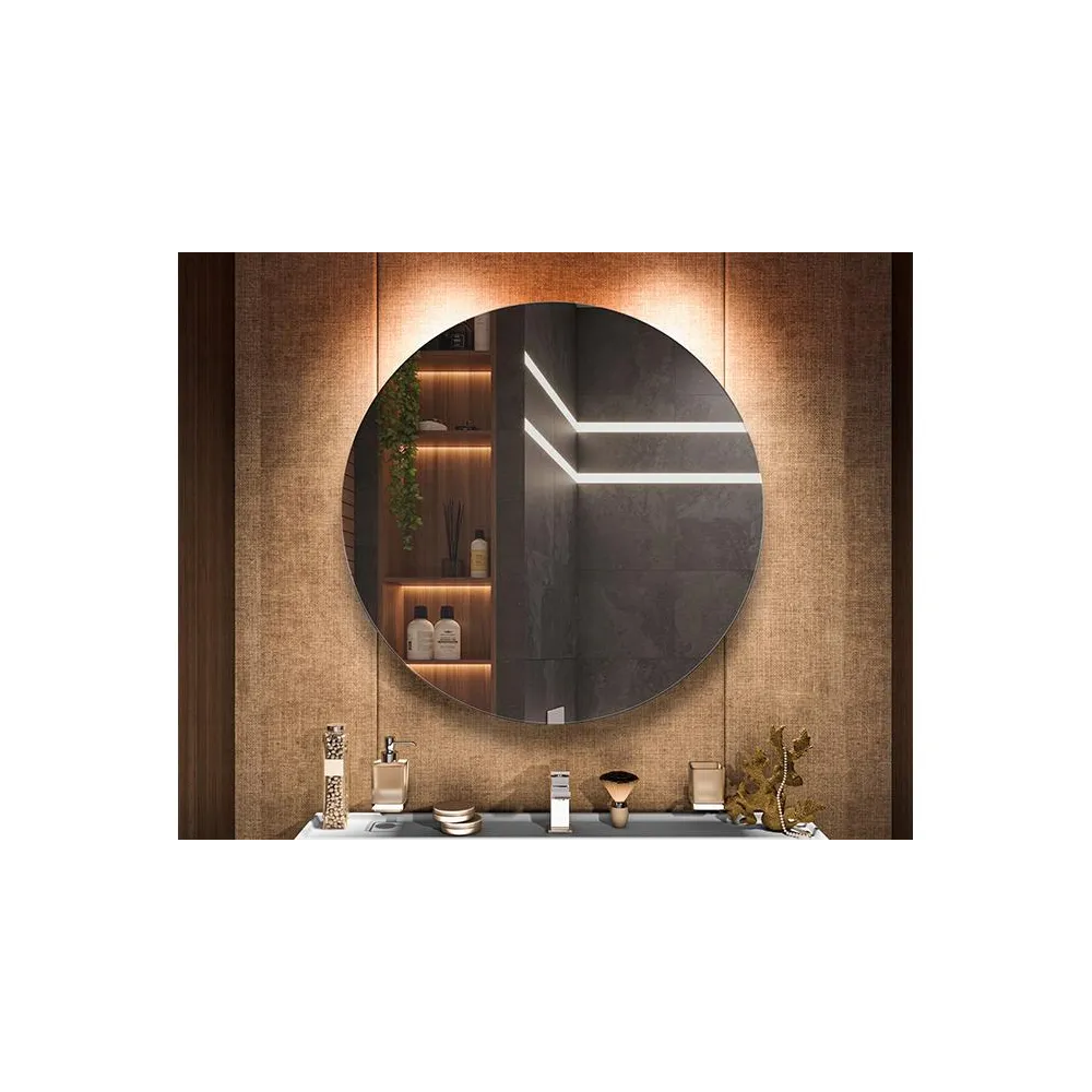 Barcelona 80 White Mirror Cabinet | Bathroom | E-shop.si