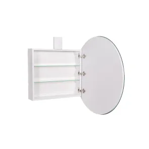 Barcelona 80 White Mirror Cabinet | Bathroom | E-shop.si