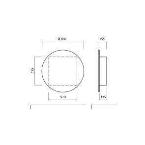 Barcelona 80 Mirror-Cabinet | Mirror-Cabinets | E-shop.si