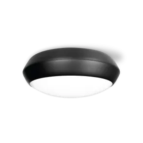 GREEN TECH LED ceiling light Green Tech 15W, 3CCT, 30 cm, IP66, black - CLW-022-15W-BK