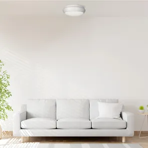 GREEN TECH LED ceiling light Green Tech 15W, 3CCT, 30 cm, IP66, white - CLW-022-15W-WH