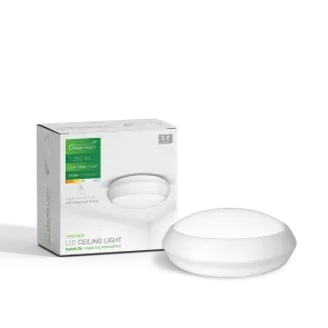 GREEN TECH LED ceiling light Green Tech 15W, 3CCT, 30 cm, IP66, white - CLW-022-15W-WH