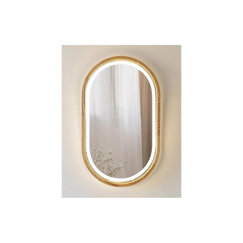 Ogledalo Freedom Slim 60 Hrast LED | Ogledala | E-shop.si