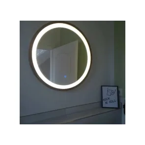 Perfection Slim 75 Oak LED Mirror | Mirrors | E-shop.si